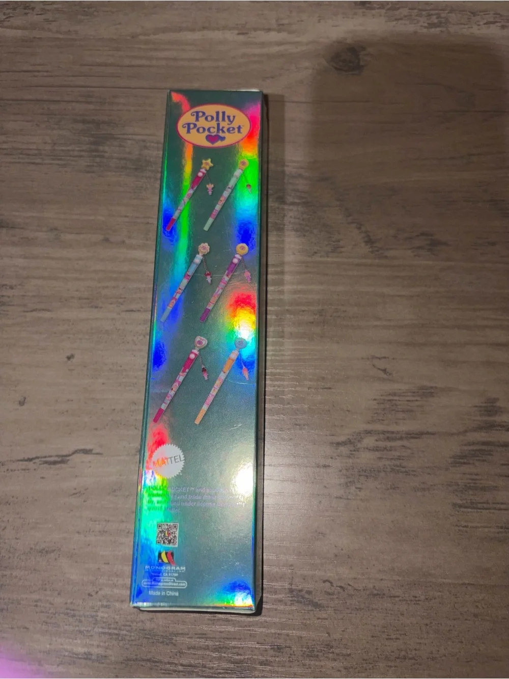 🆕💜 Polly Pocket 3D Head Topper Spinning Pen Mystery Blind Box NIB Mattel